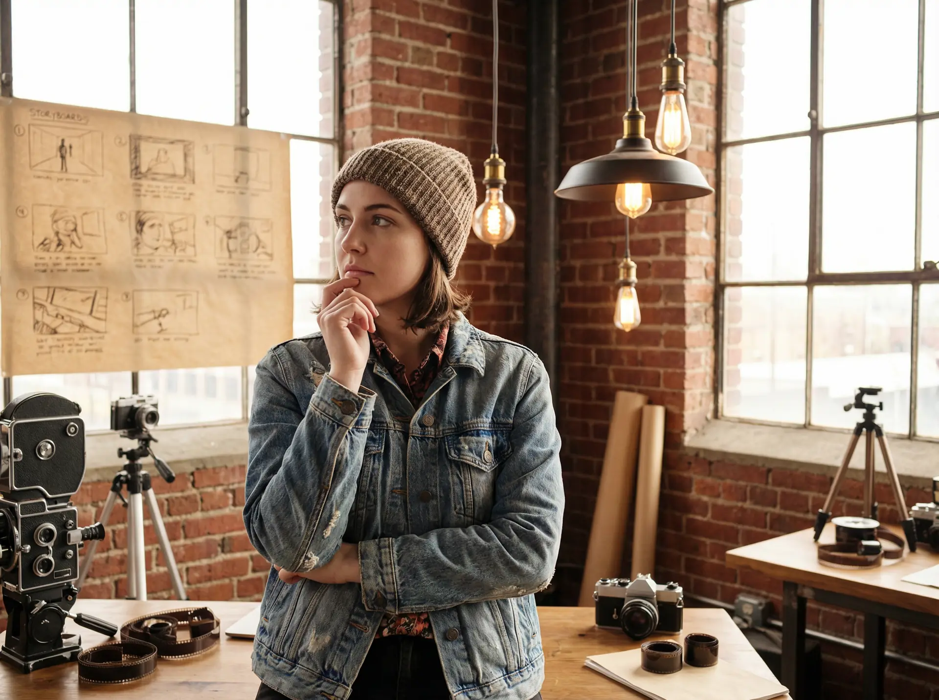 捷克街头 新锐导演林子墨在Loft工作室创作